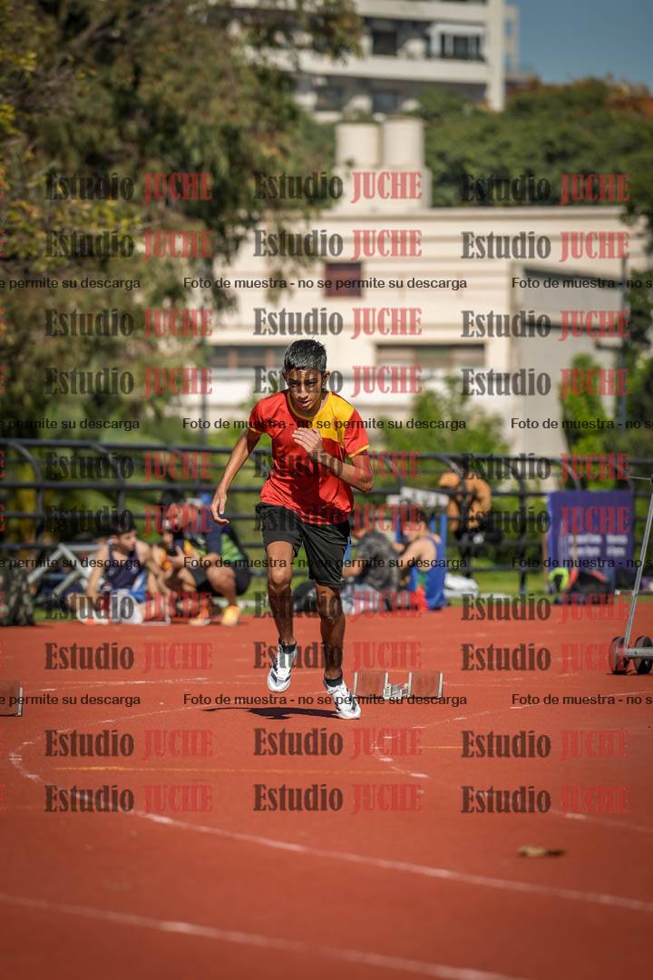 Fotos de los 200 m llanos de varones