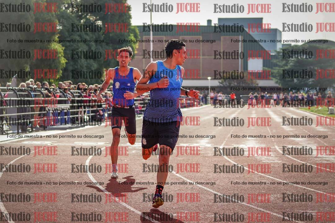 Fotos de los 100 m llanos de varones