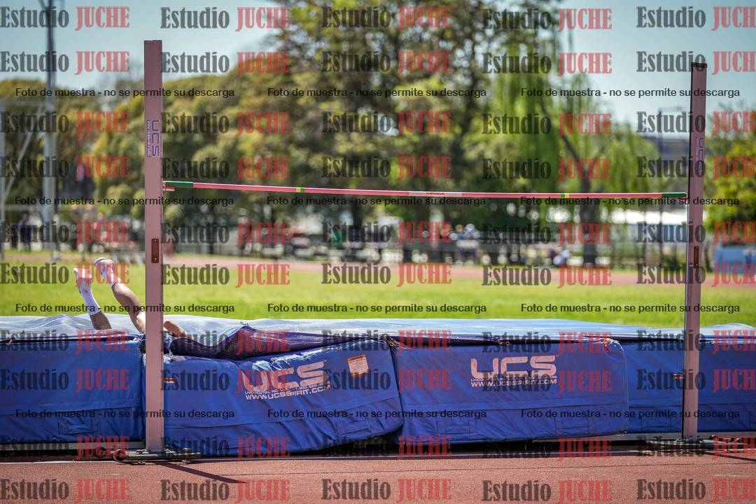 Fotos del salto en alto de varones