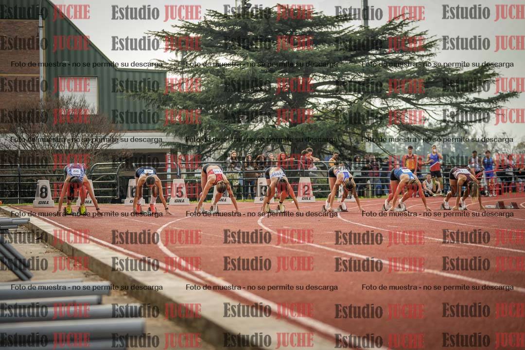 Fotos de los 100 m llanos de mujeres