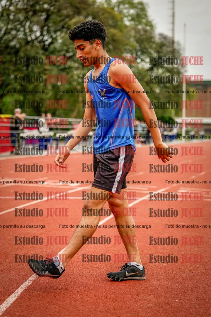 Fotos de los 600 m llanos de varones - octatlón 8