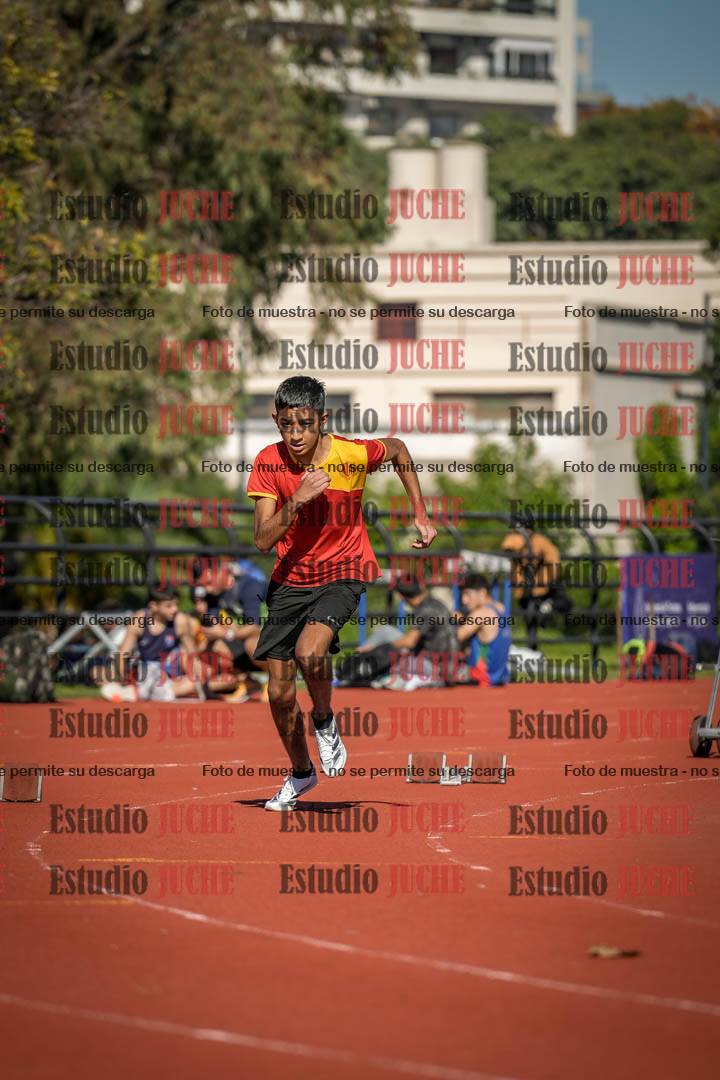 Fotos de los 200 m llanos de varones