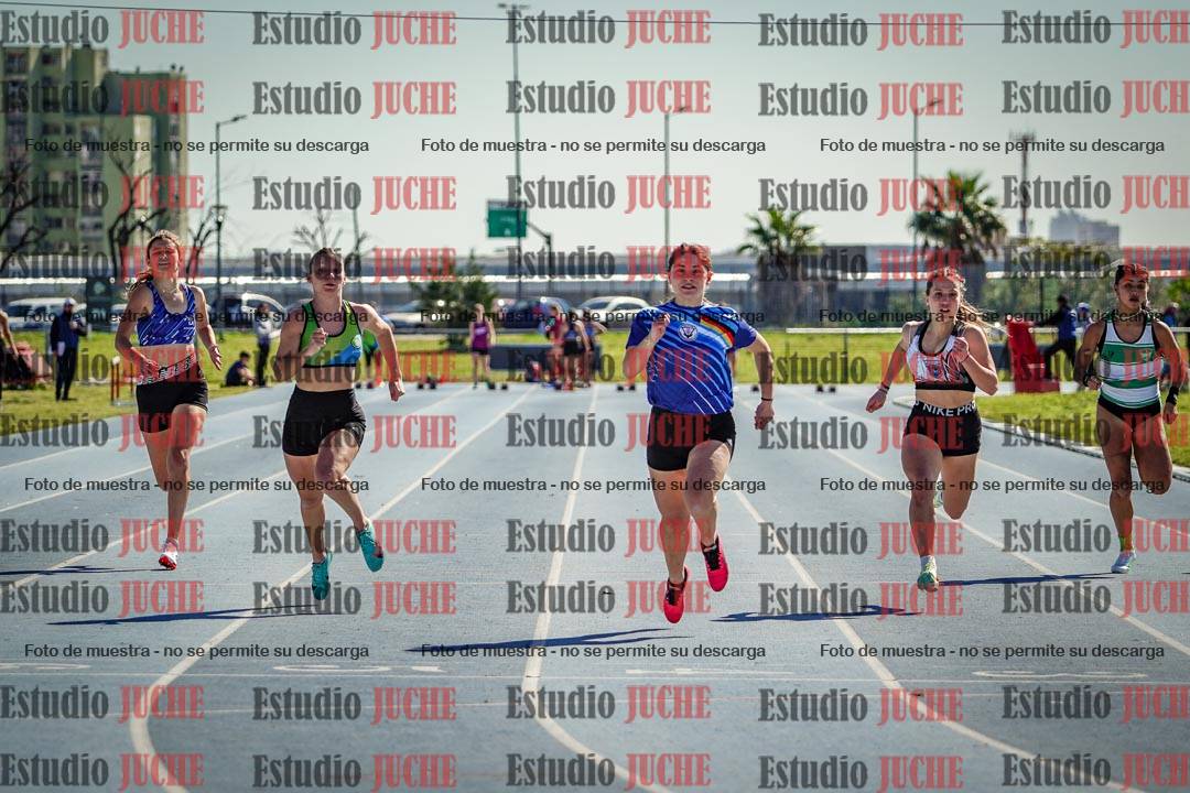 Fotos de los 100 m llanos de mujeres