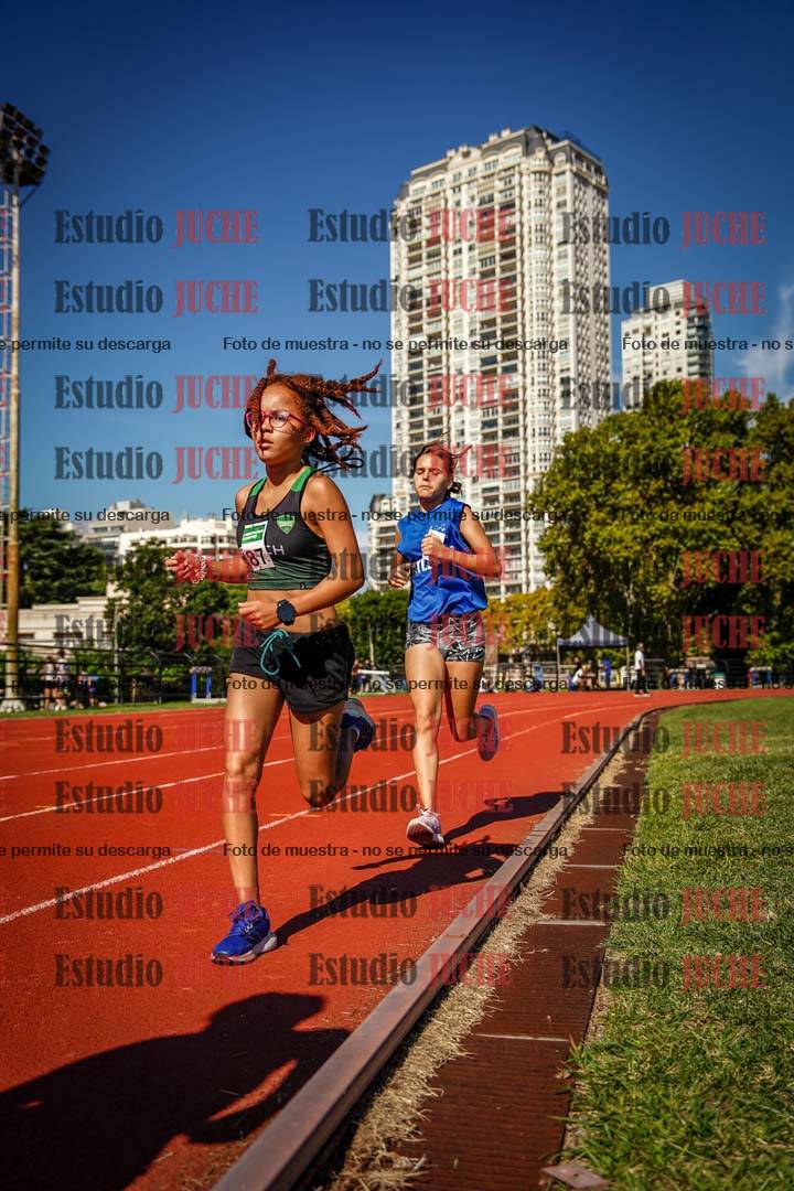 Fotos de los 2400 m de mujeres