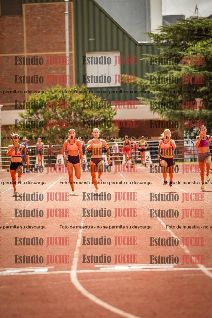 Fotos de los 100 m llanos de mujeres