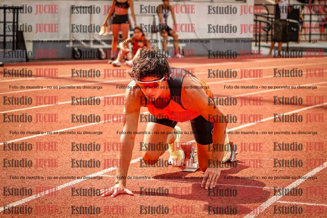 Fotos de los 400 m llanos de varones