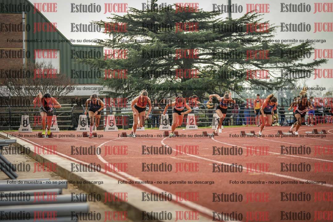 Fotos de los 100 m llanos de mujeres