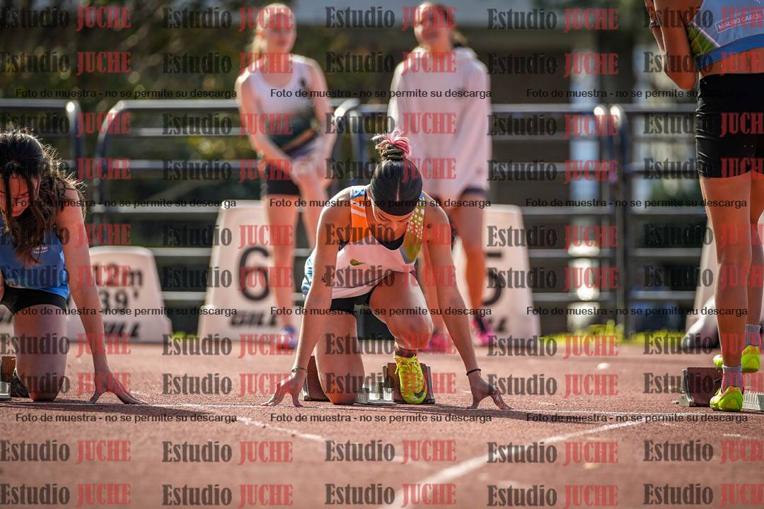 Fotos de los 100 m llanos de mujeres