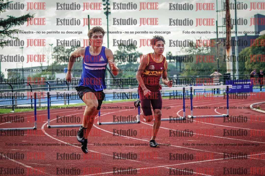 Fotos de los 400 m con vallas de varones