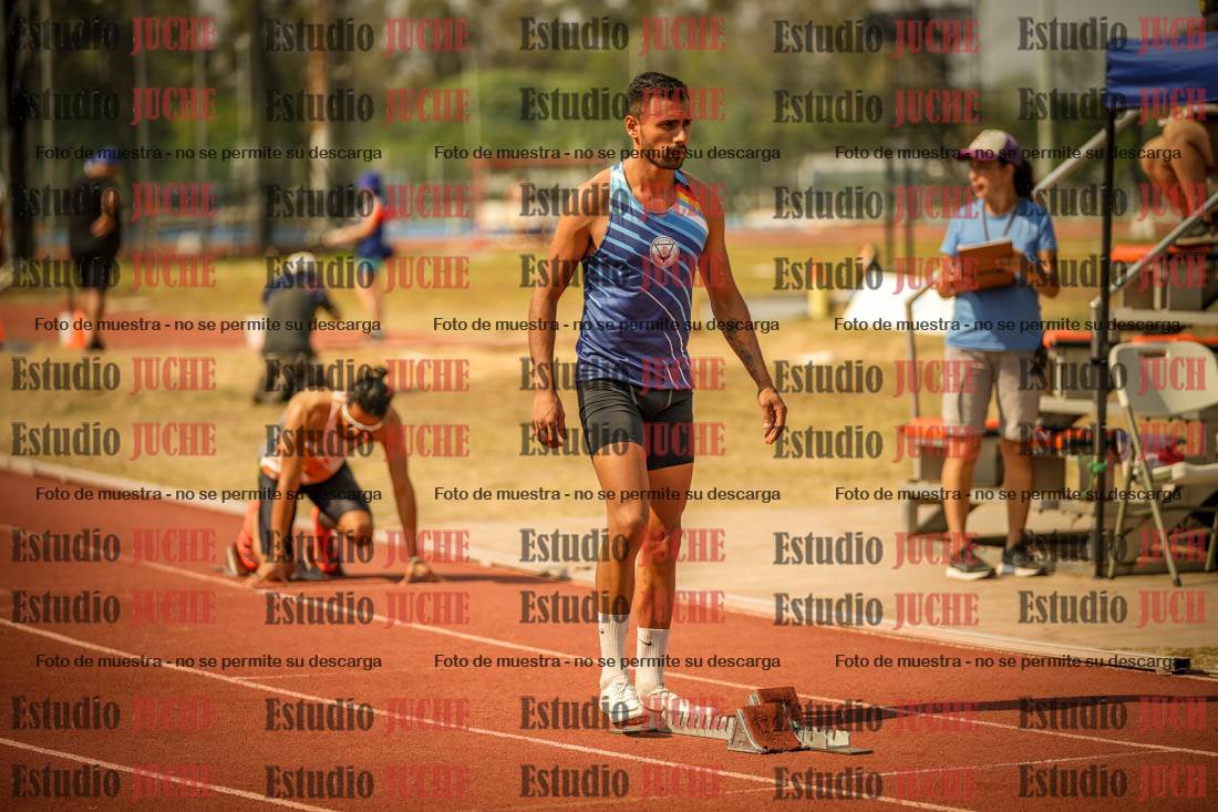 Fotos de los 400 m llanos de varones