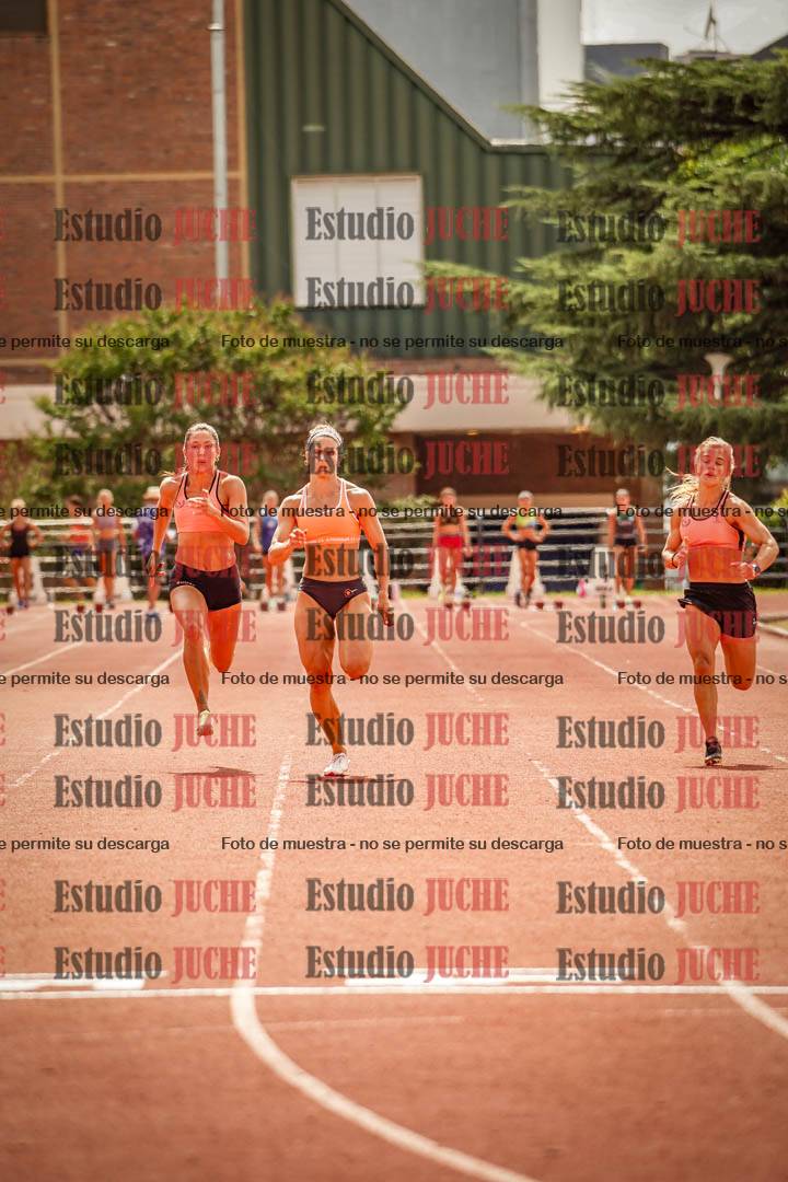 Fotos de los 100 m llanos de mujeres