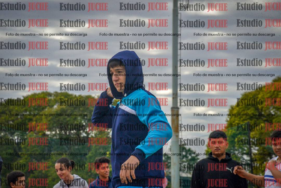 Fotos del lanzamiento de bala de varones