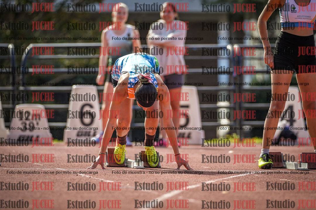 Fotos de los 100 m llanos de mujeres