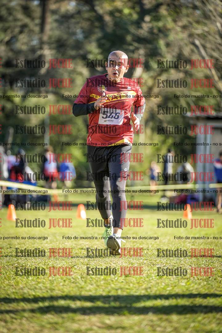 Fotos de la llegada del cross de 4000 m - varones