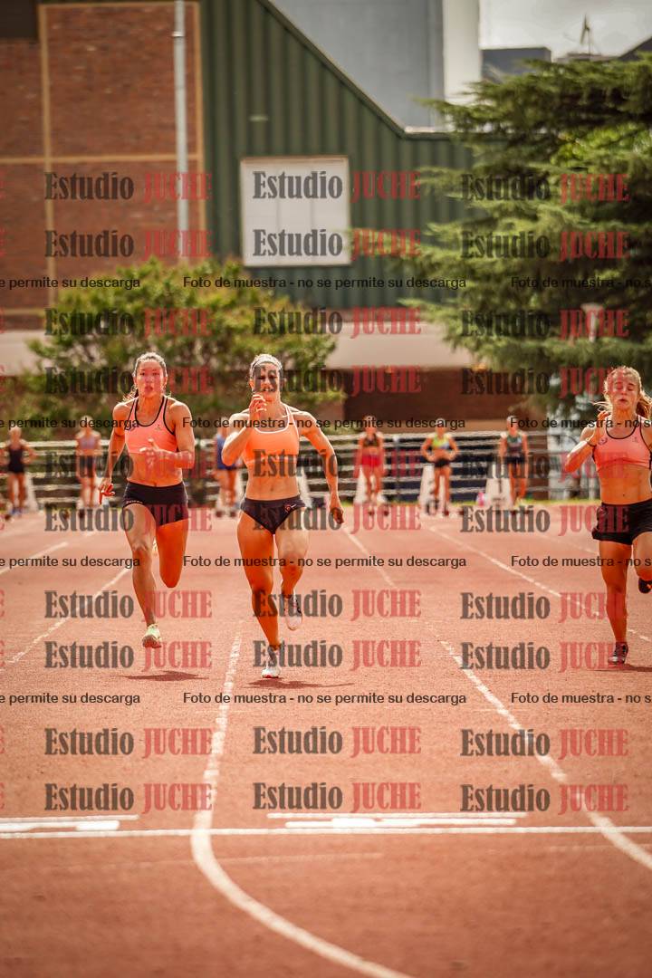 Fotos de los 100 m llanos de mujeres