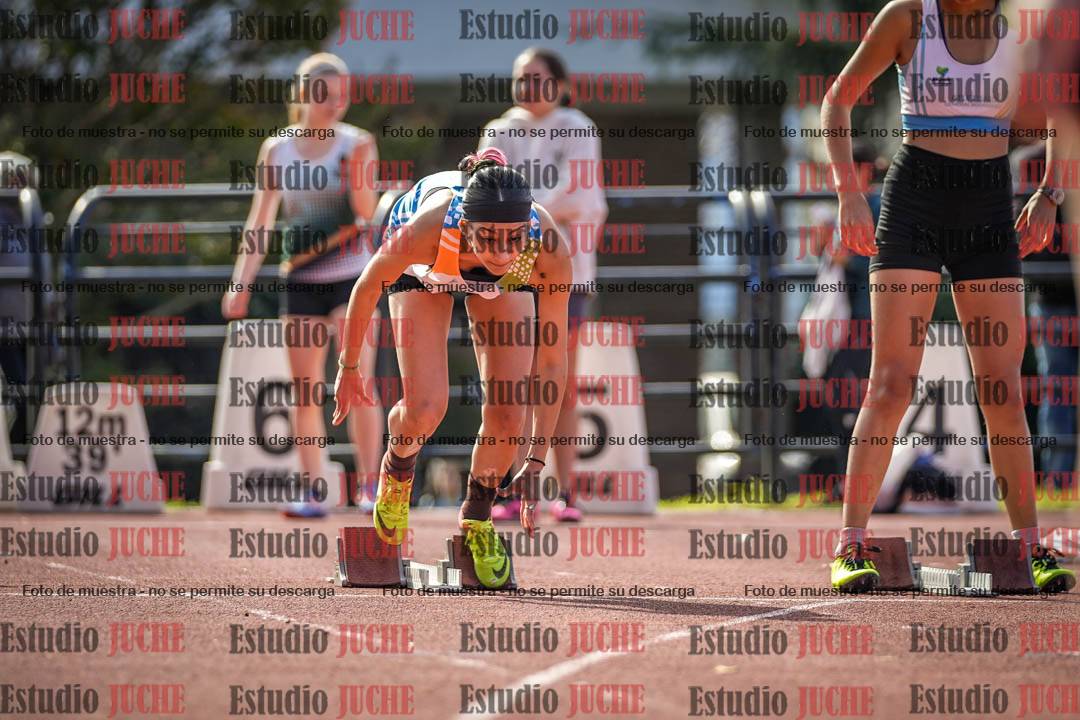 Fotos de los 100 m llanos de mujeres
