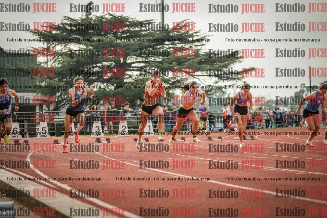 Fotos de los 100 m llanos de mujeres