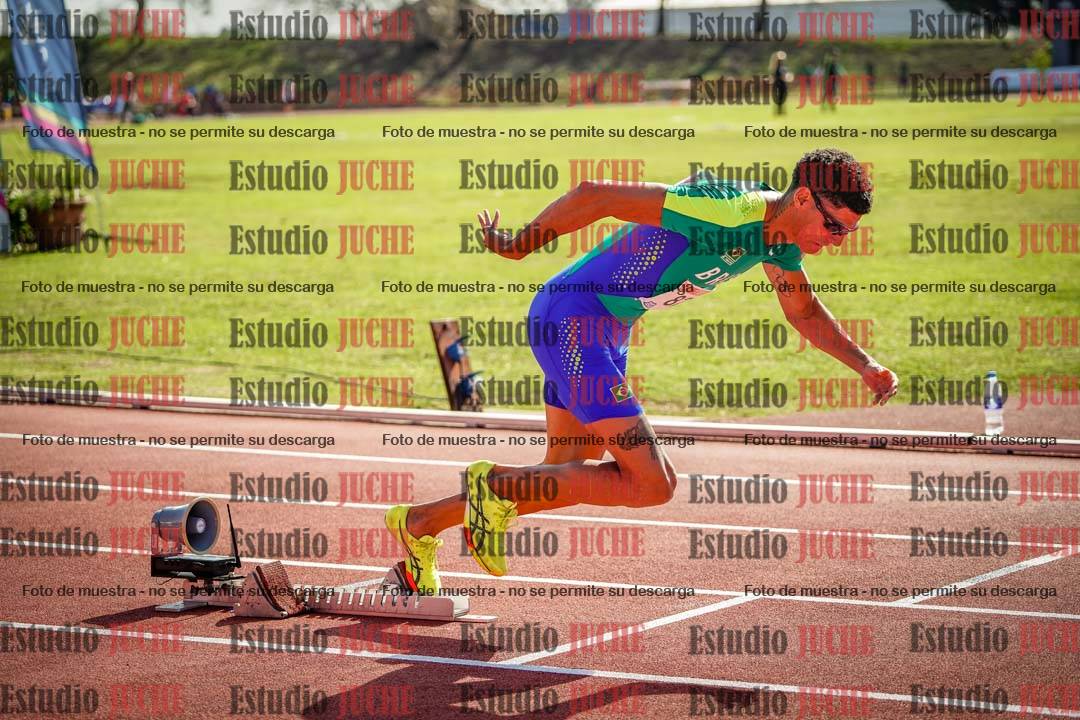 Fotos de los 400 m llanos de varones