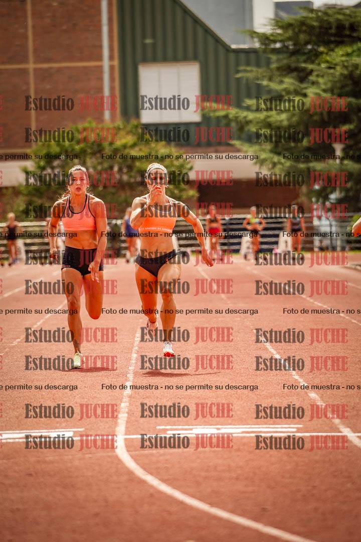 Fotos de los 100 m llanos de mujeres