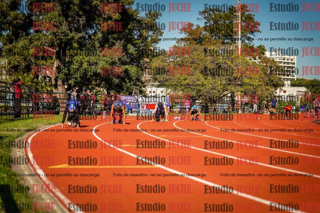 Fotos de los 200 m llanos de varones
