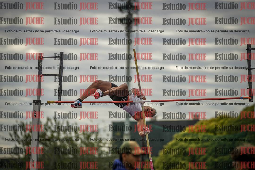 Fotos del salto con garrocha de mujeres y varones