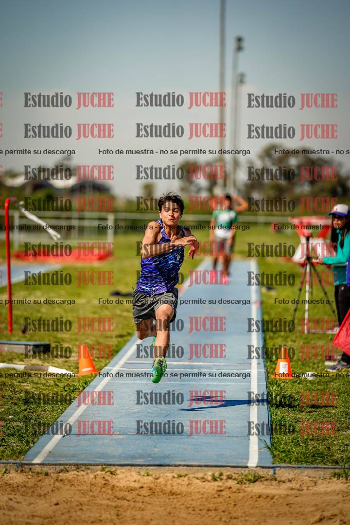 Fotos del salto triple de varones
