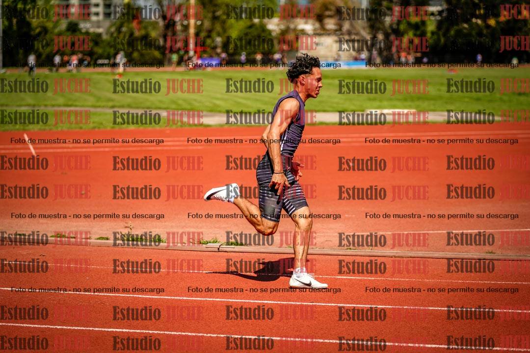 Fotos de los 200 m llanos de varones