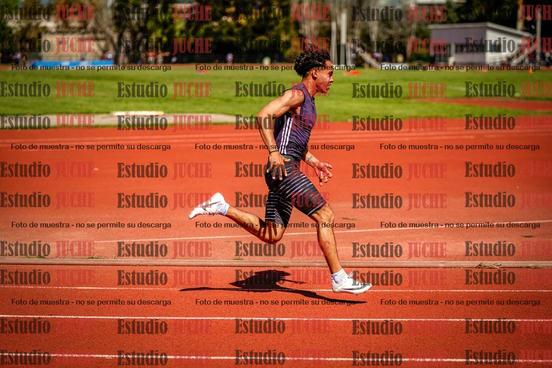 Fotos de los 200 m llanos de varones