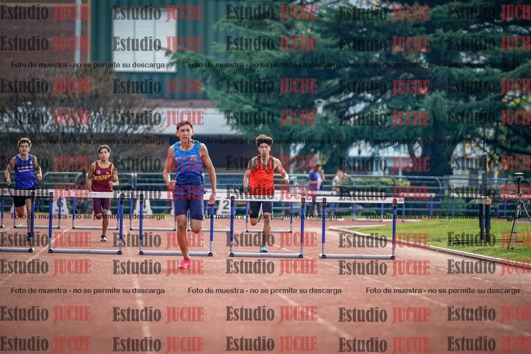 Fotos de los 400 m con vallas de varones