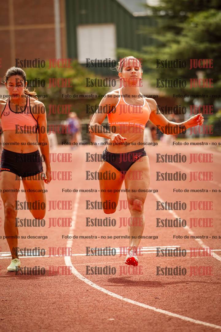 Fotos de los 100 m llanos de mujeres