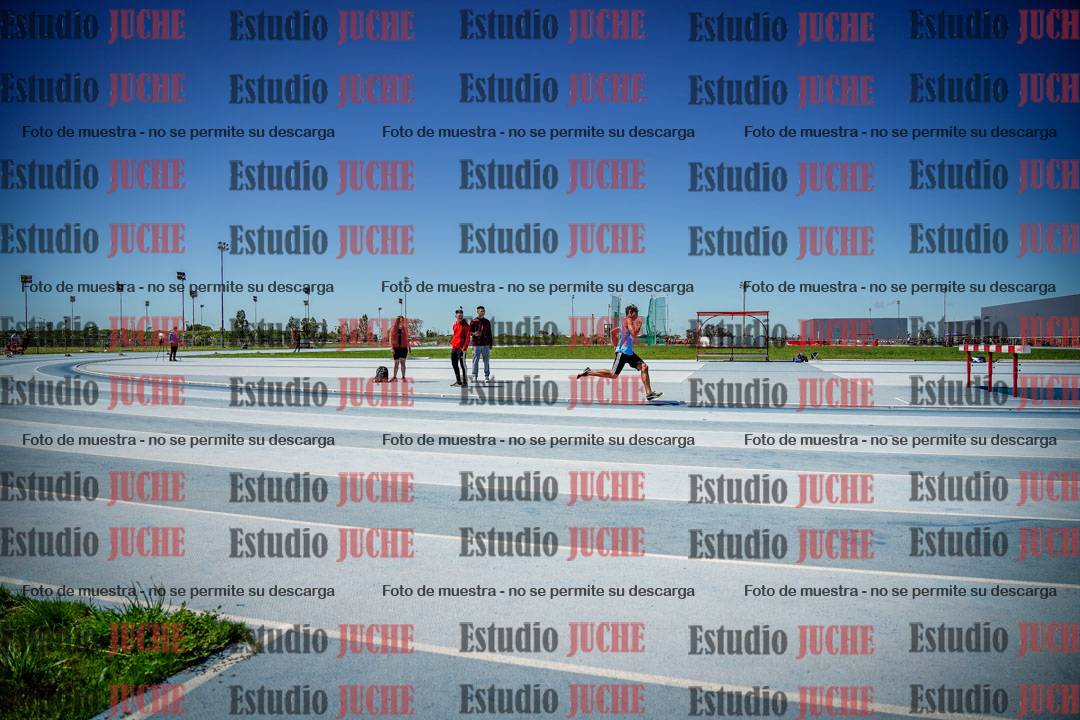 Fotos de los 200 m llanos de varones
