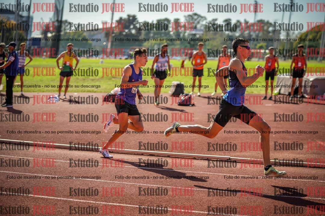 Fotos de los 800 m llanos de varones
