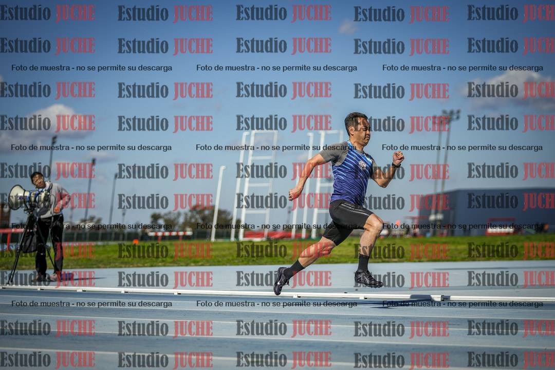 Fotos de los 200 m llanos de varones