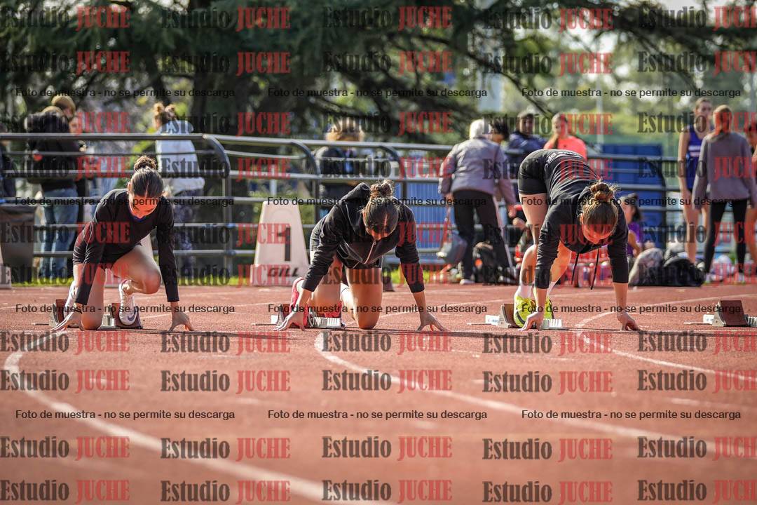 Fotos de los 100 m llanos de mujeres