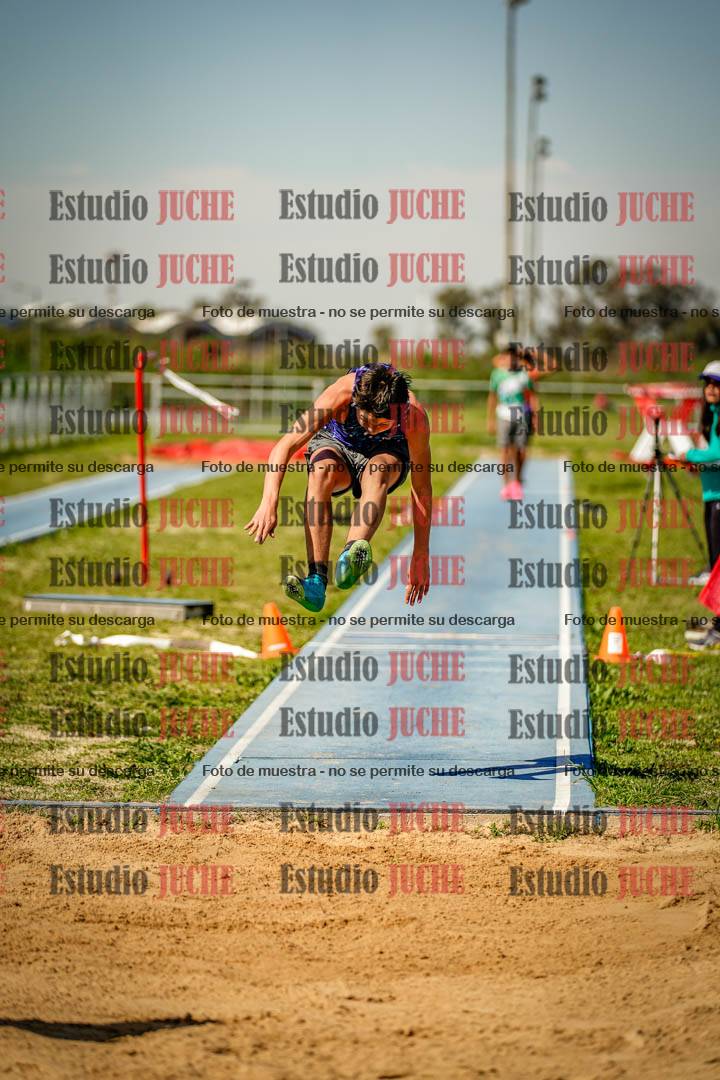 Fotos del salto triple de varones