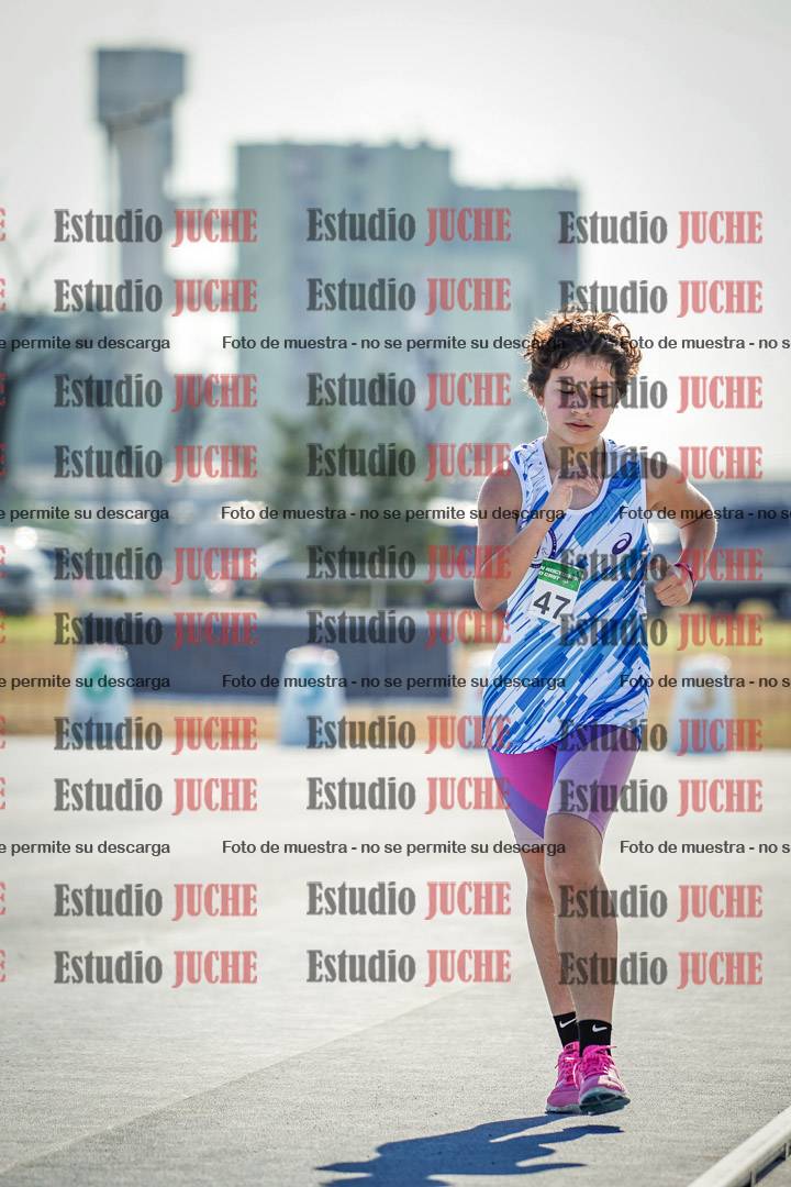 Fotos de los 5000 y 10.000 m de marcha de mujeres y varones