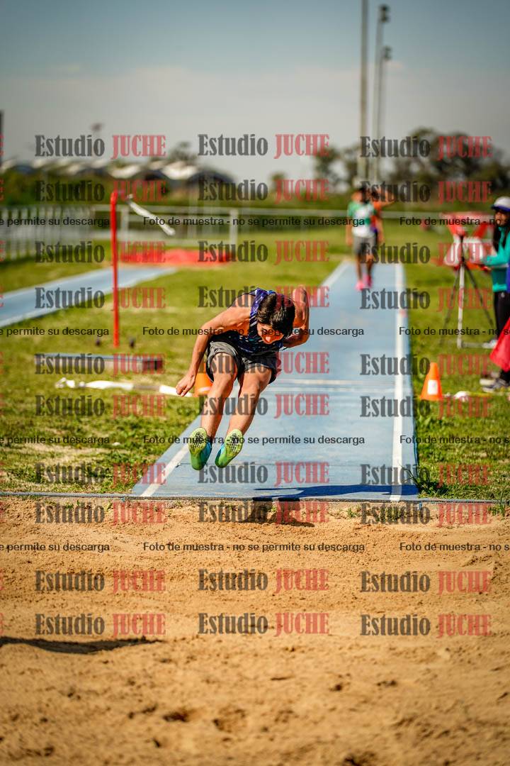 Fotos del salto triple de varones