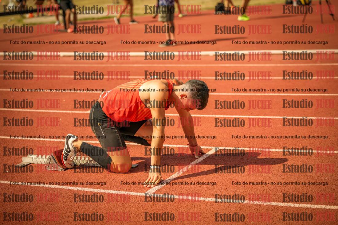 Fotos de los 400 m llanos de varones