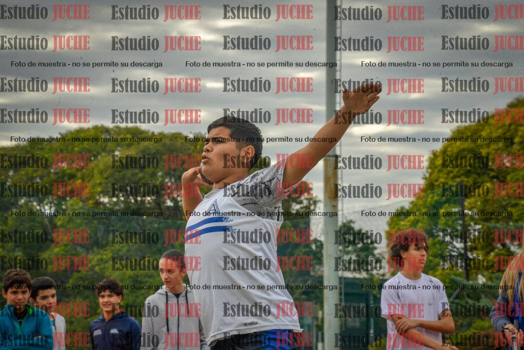 Fotos del lanzamiento de bala de varones