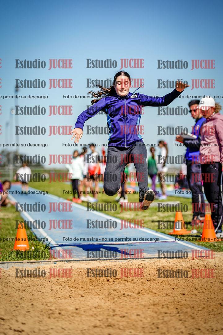 Fotos del salto en largo de mujeres - U15