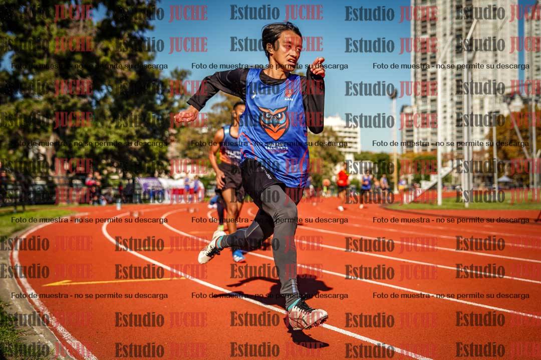 Fotos de los 200 m llanos de varones