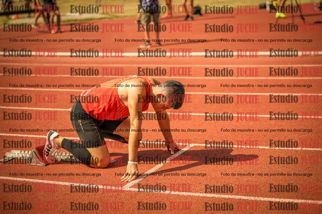 Fotos de los 400 m llanos de varones