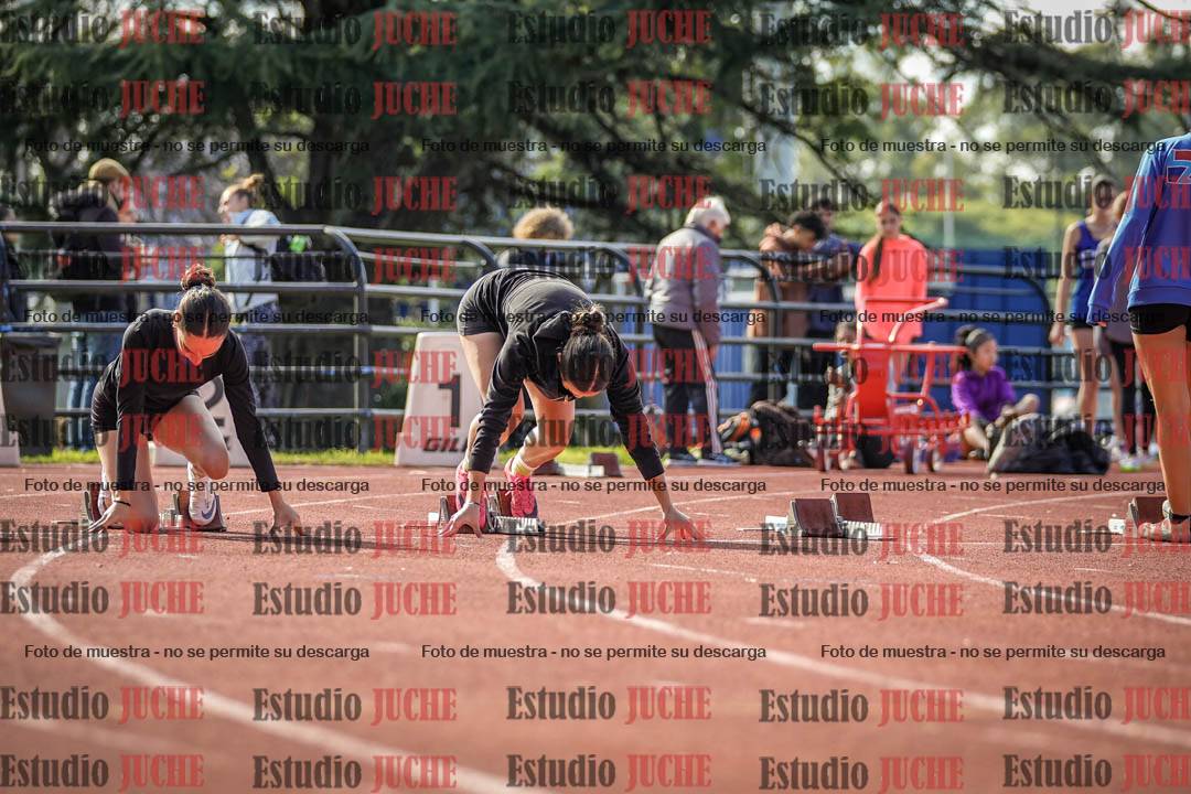 Fotos de los 100 m llanos de mujeres