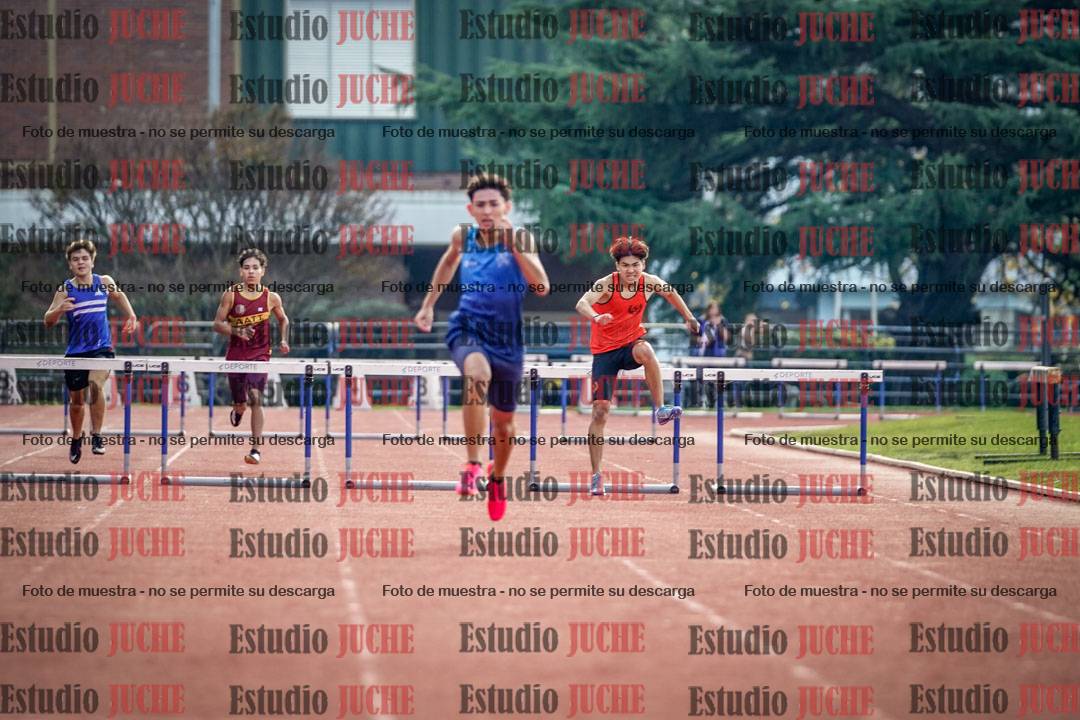 Fotos de los 400 m con vallas de varones
