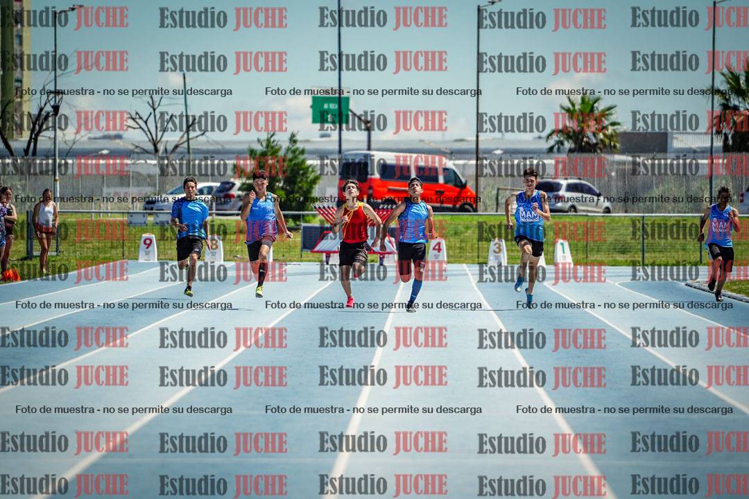 Fotos de los 200 m llanos de varones