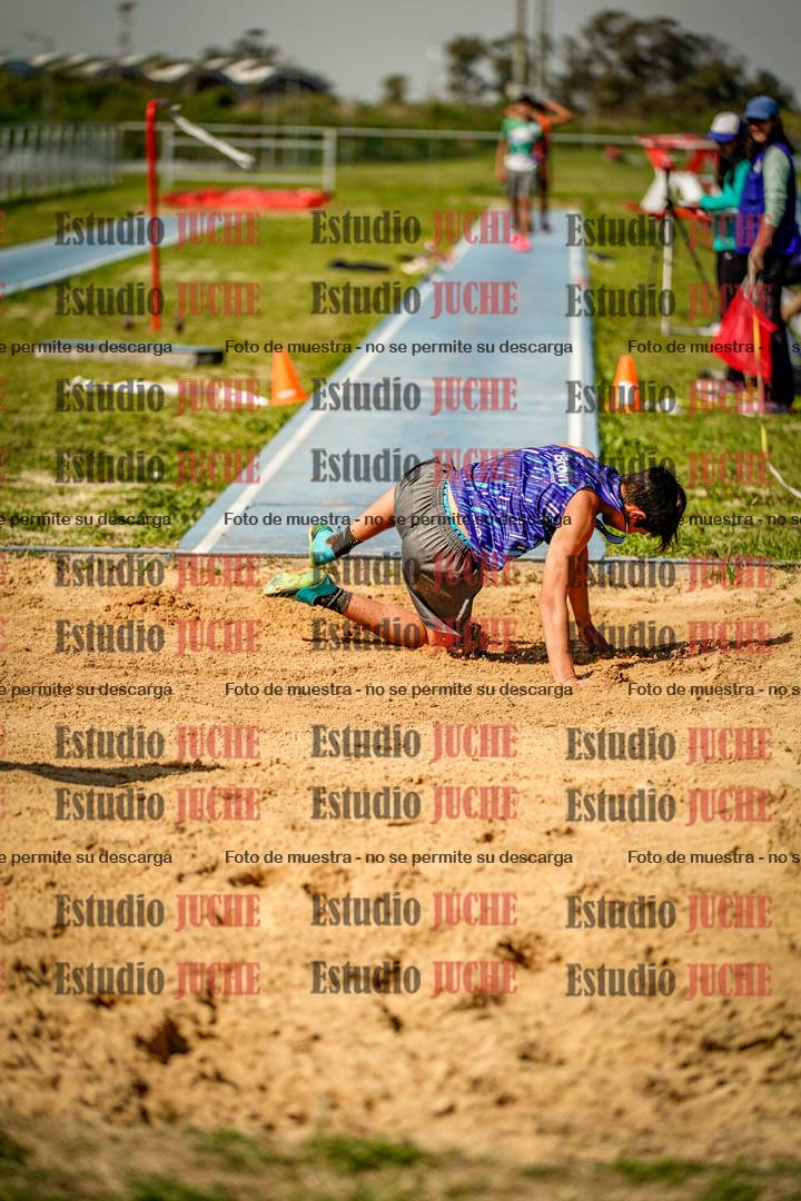 Fotos del salto triple de varones