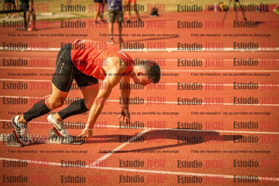 Fotos de los 400 m llanos de varones