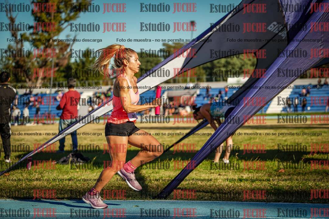 Fotos durante los relevos