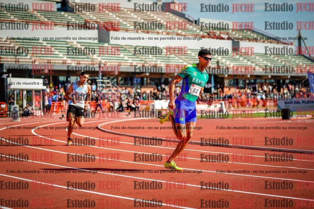 Fotos de los 400 m llanos de varones