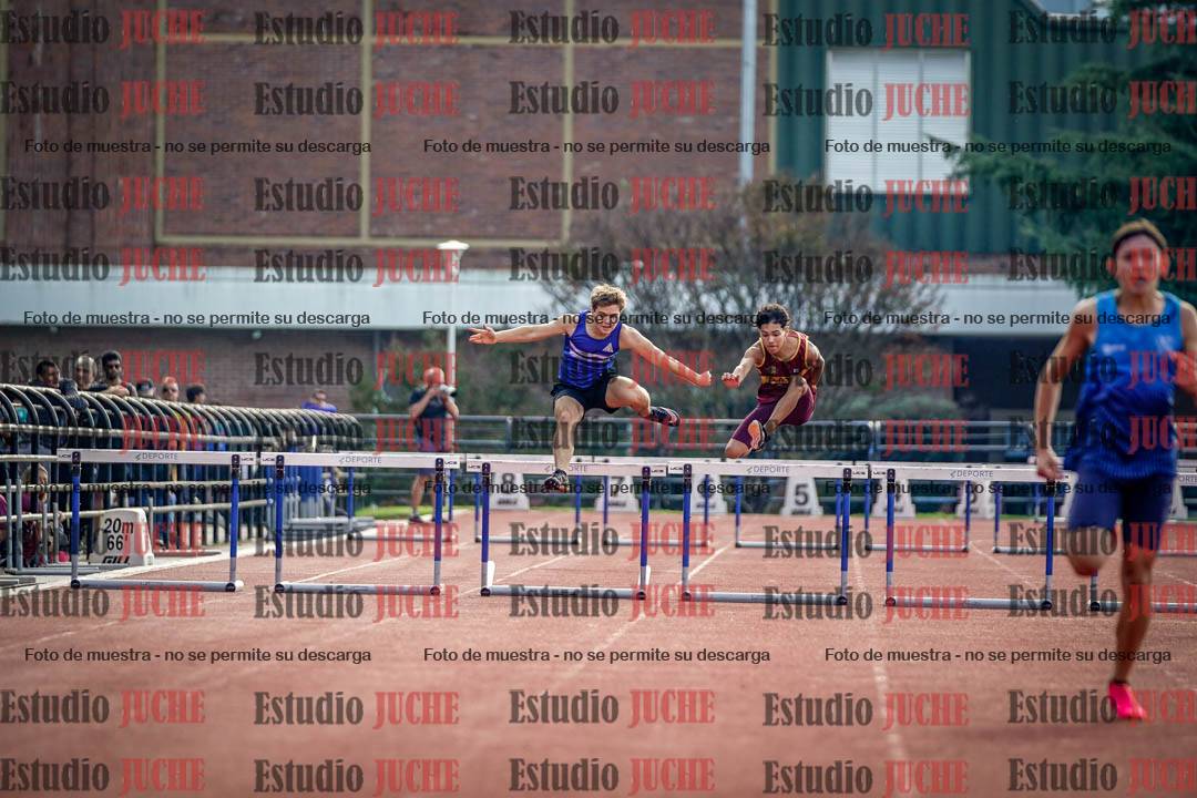Fotos de los 400 m con vallas de varones